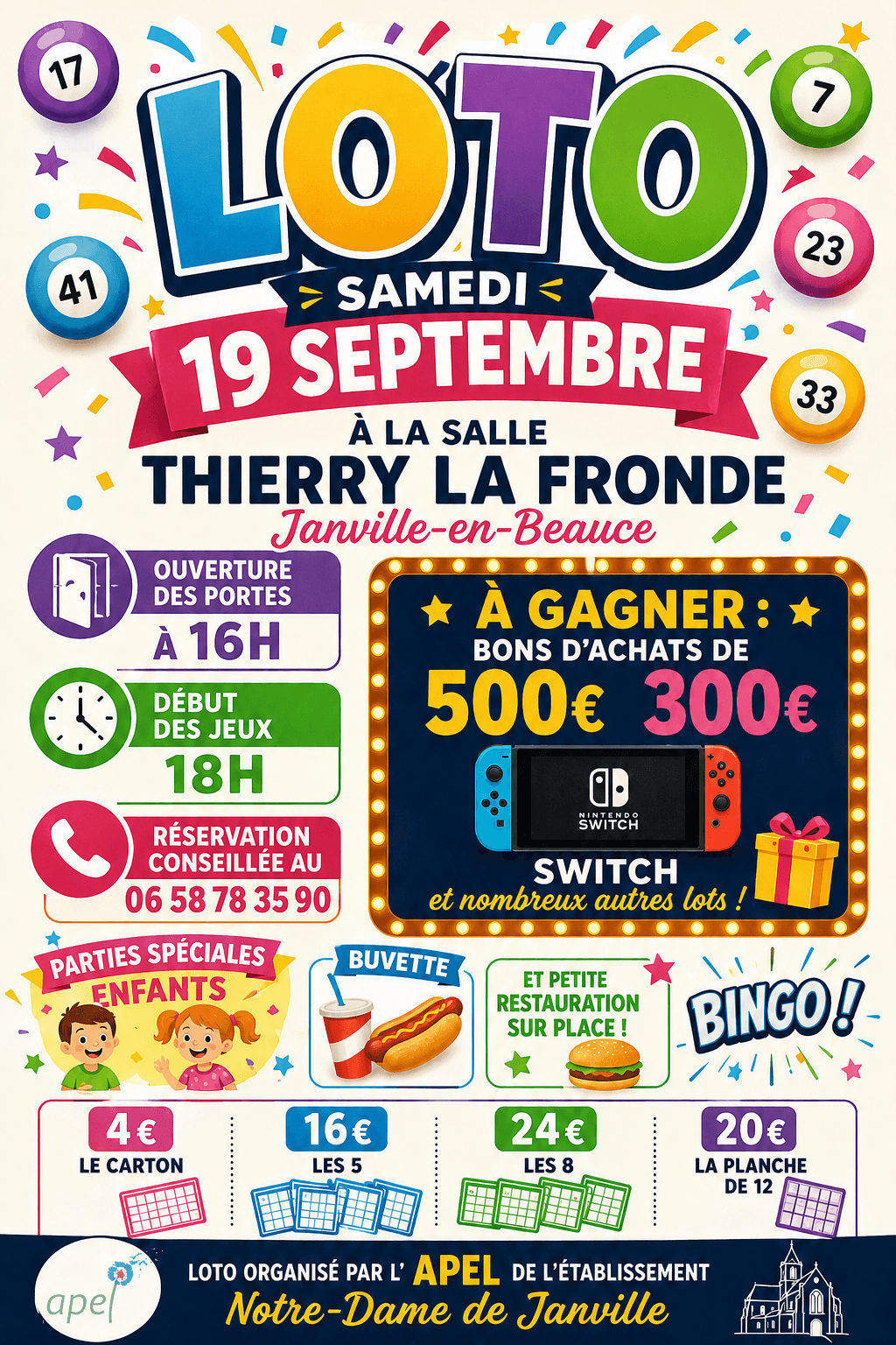 Affiche LOTO